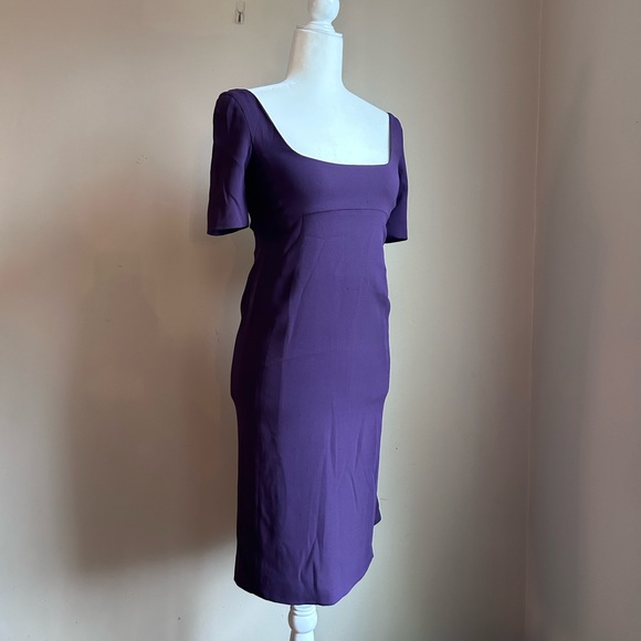 Vintage 90’s Prada Purple silk midi Slip Dress size 38/ US 4 - Picture 1 of 16